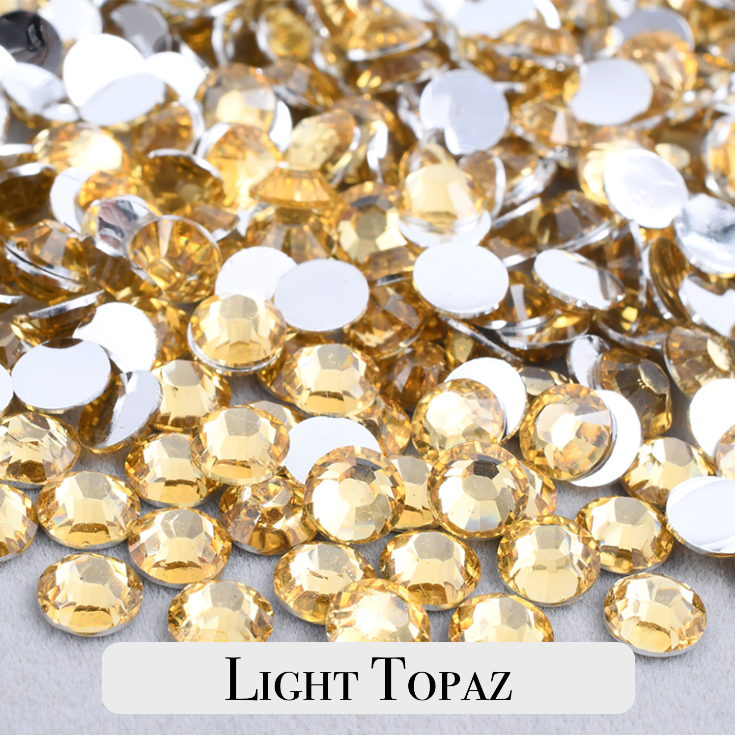 Mix Size Silverback Classic Resin Rhinestones