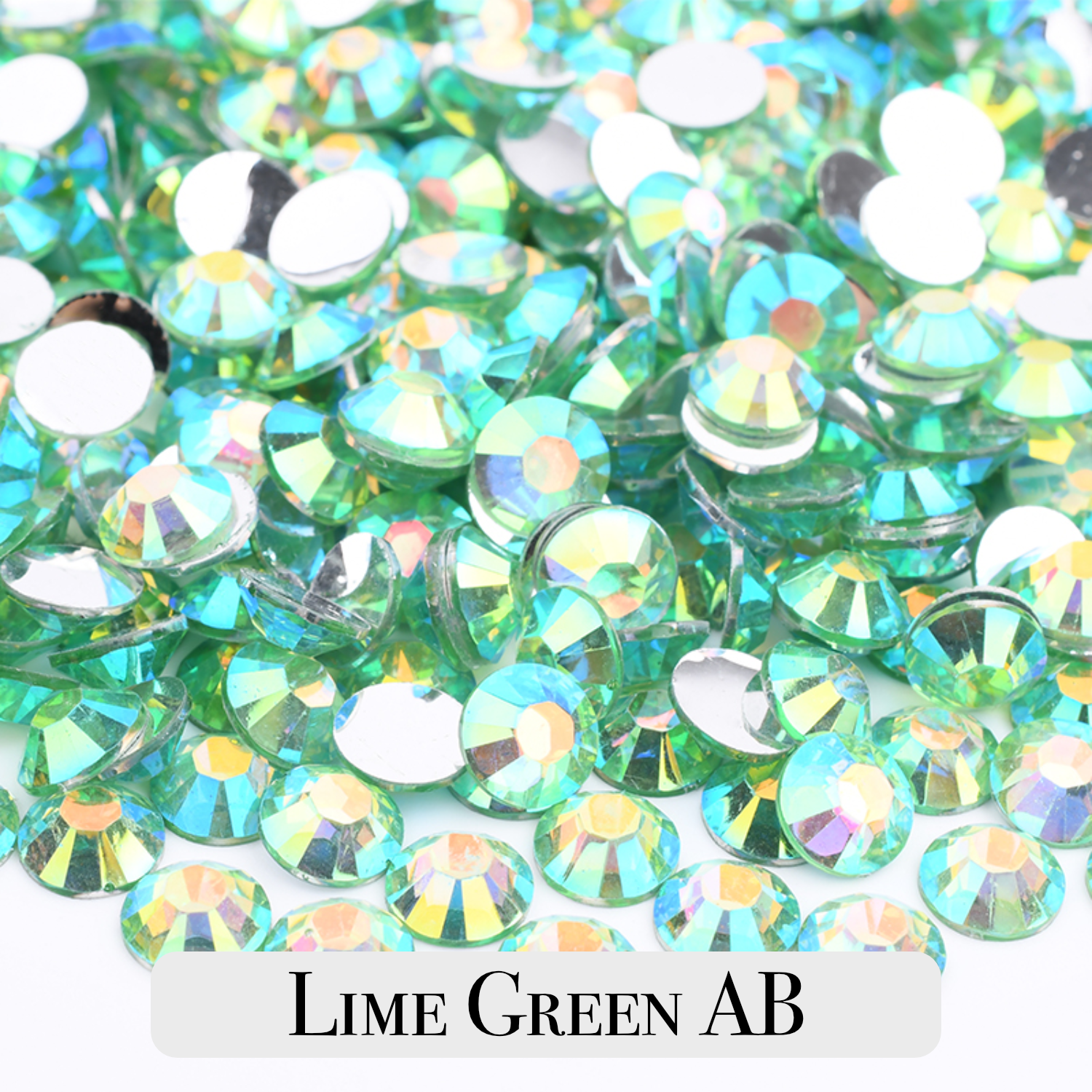 Mix Size Silverback AB Resin Rhinestones