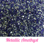 Metallic Resin Rhinestone Scoops