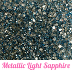 Metallic Resin Rhinestone Scoops