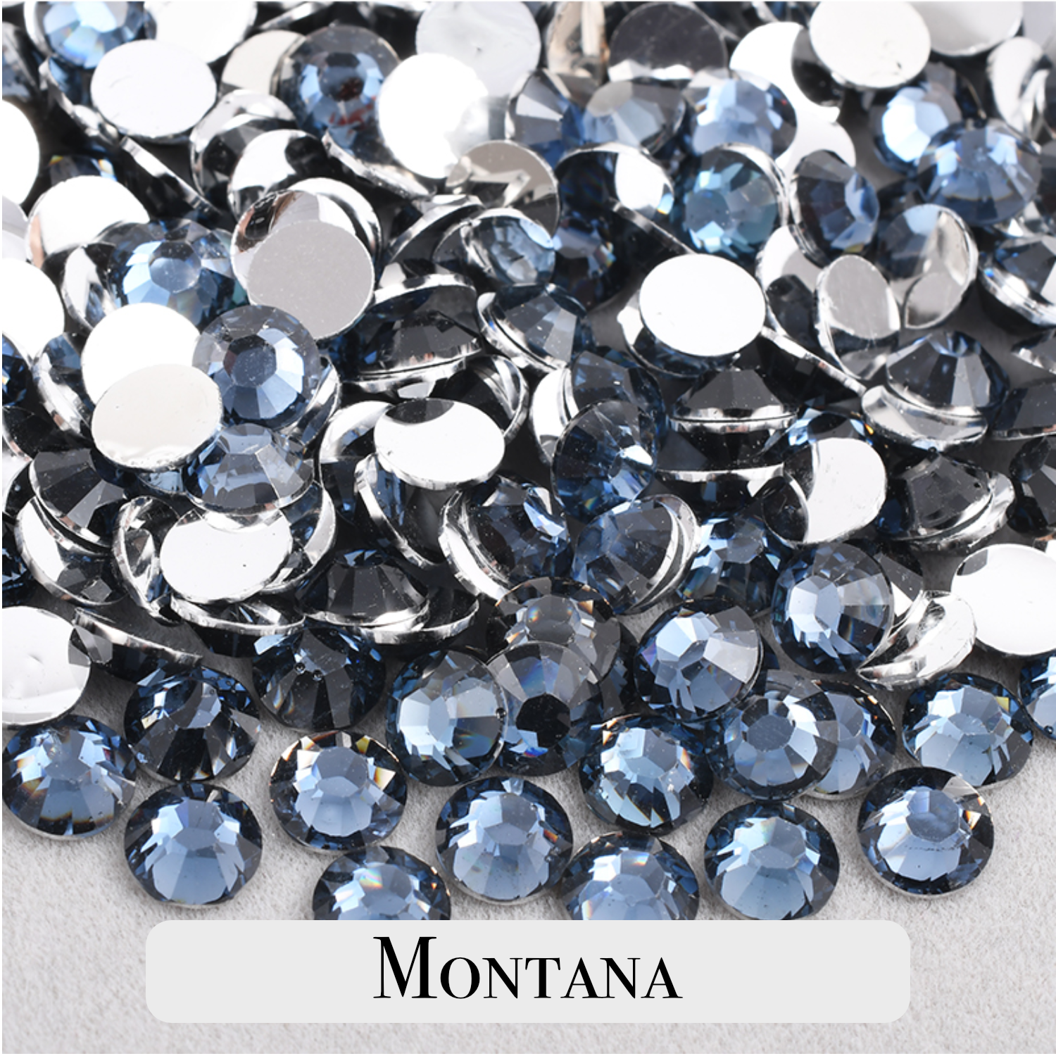 Mix Size Silverback Classic Resin Rhinestones