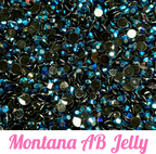 Jelly AB Resin Rhinestone Scoops