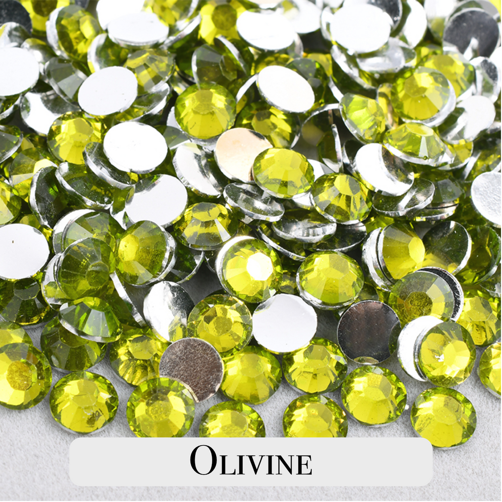 Mix Size Silverback Classic Resin Rhinestones