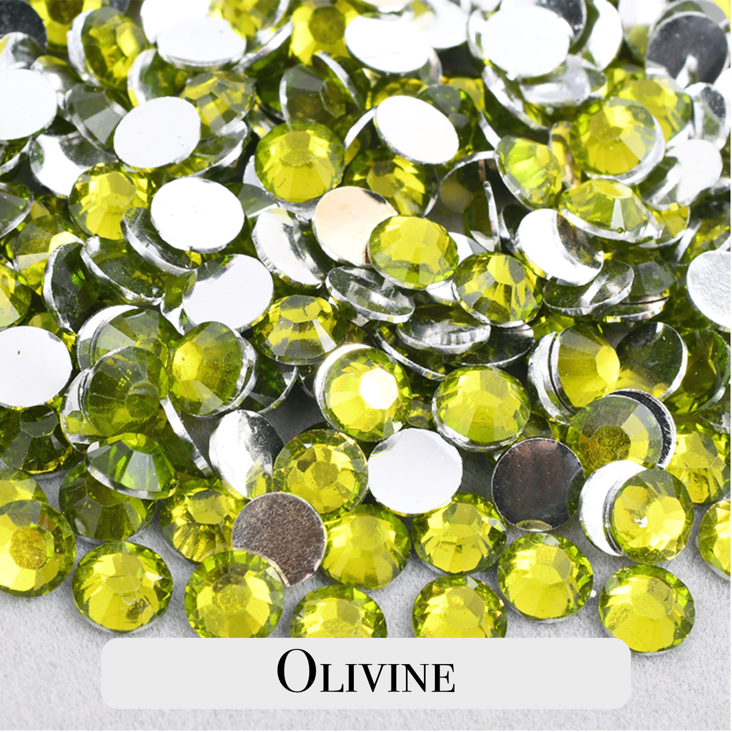 Mix Size Silverback Classic Resin Rhinestones