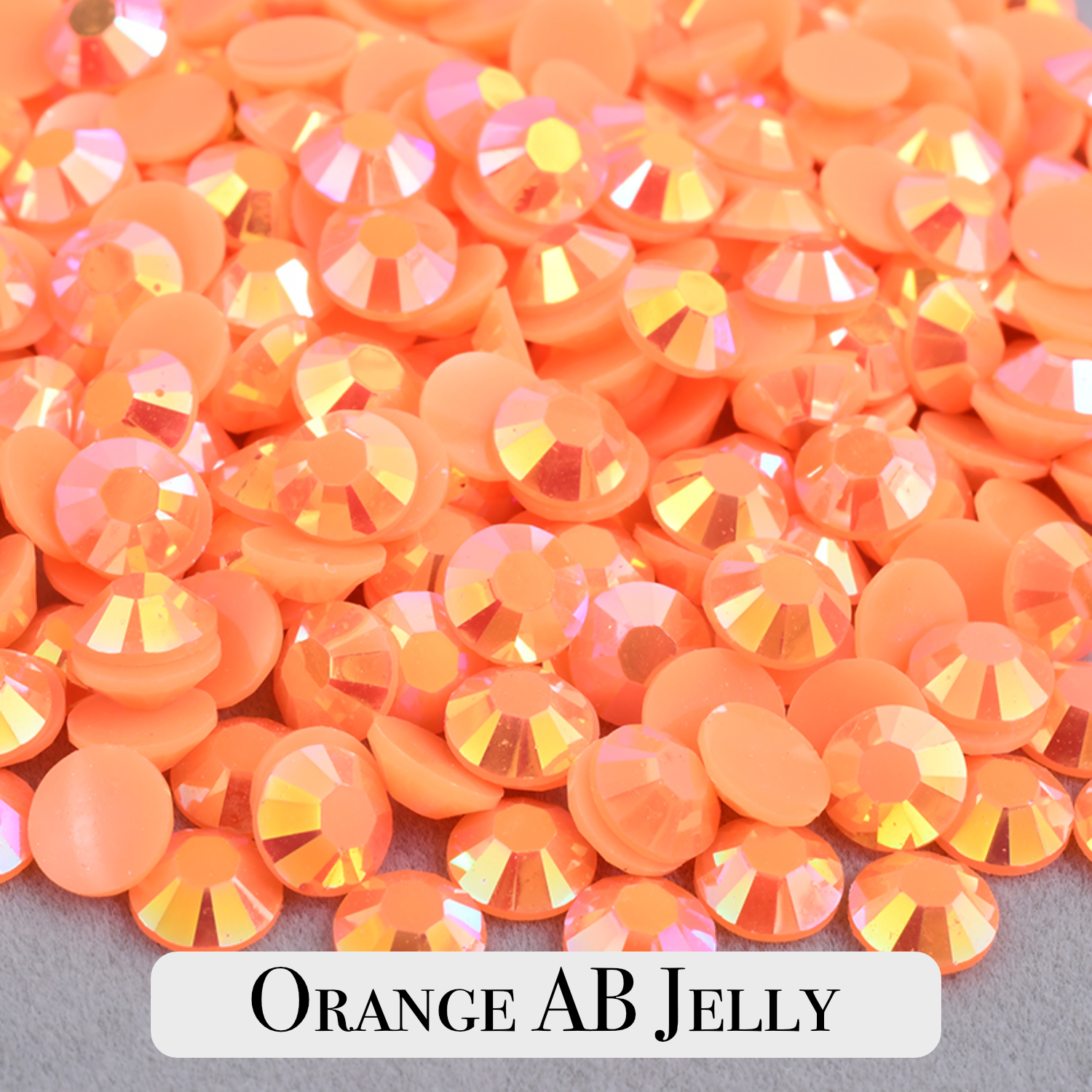 Mix Size Jelly AB Rhinestones