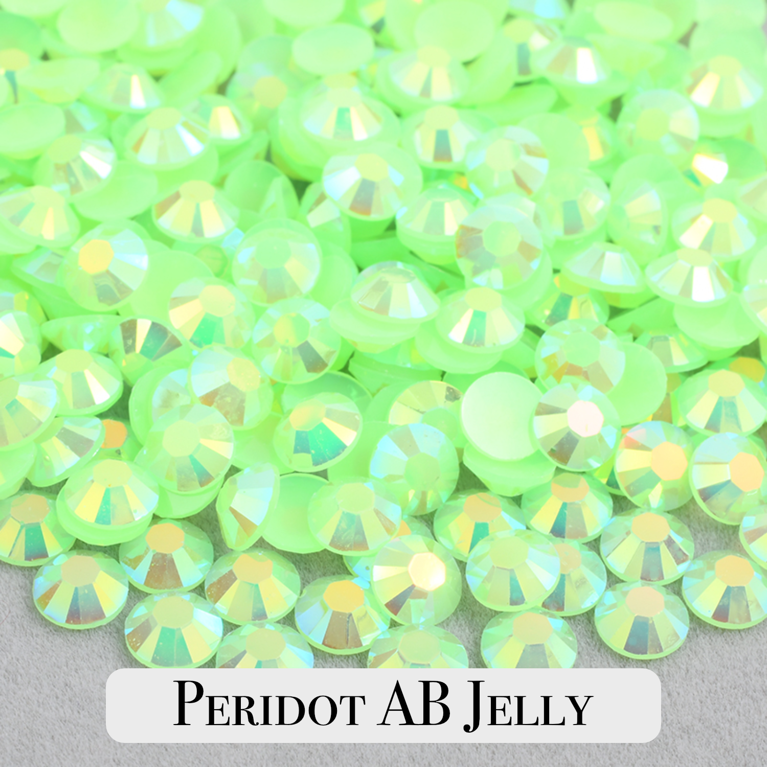 Mix Size Jelly AB Rhinestones