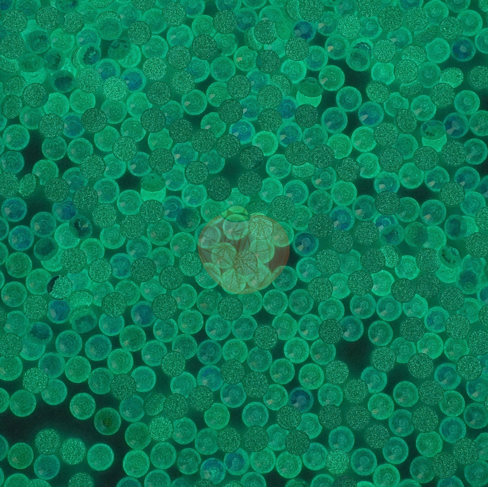 Luminous White Opal Glass Rhinestones