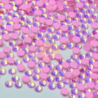 Luminous Pink Opal Glass Rhinestones