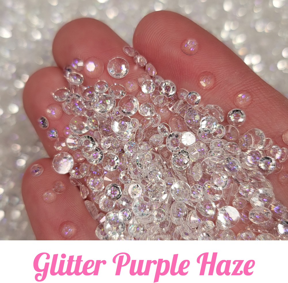 Glitter Resin Rhinestone Scoops