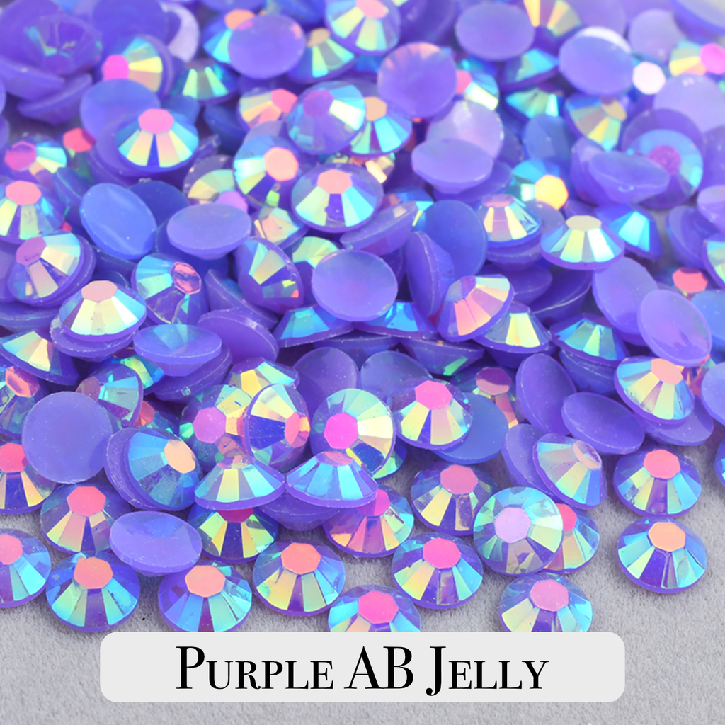 Mix Size Jelly AB Rhinestones