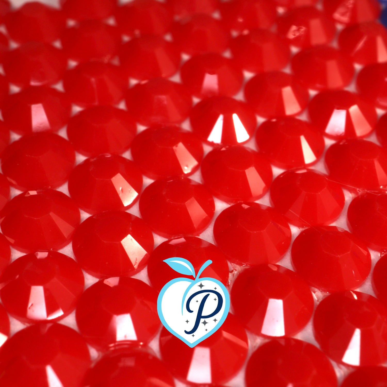 Red Resin Rhinestones for Crafts & DIY Bling | Peach’s Rhinestones ...