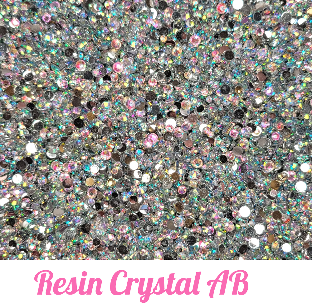 Resin AB Rhinestone Scoops for DIY