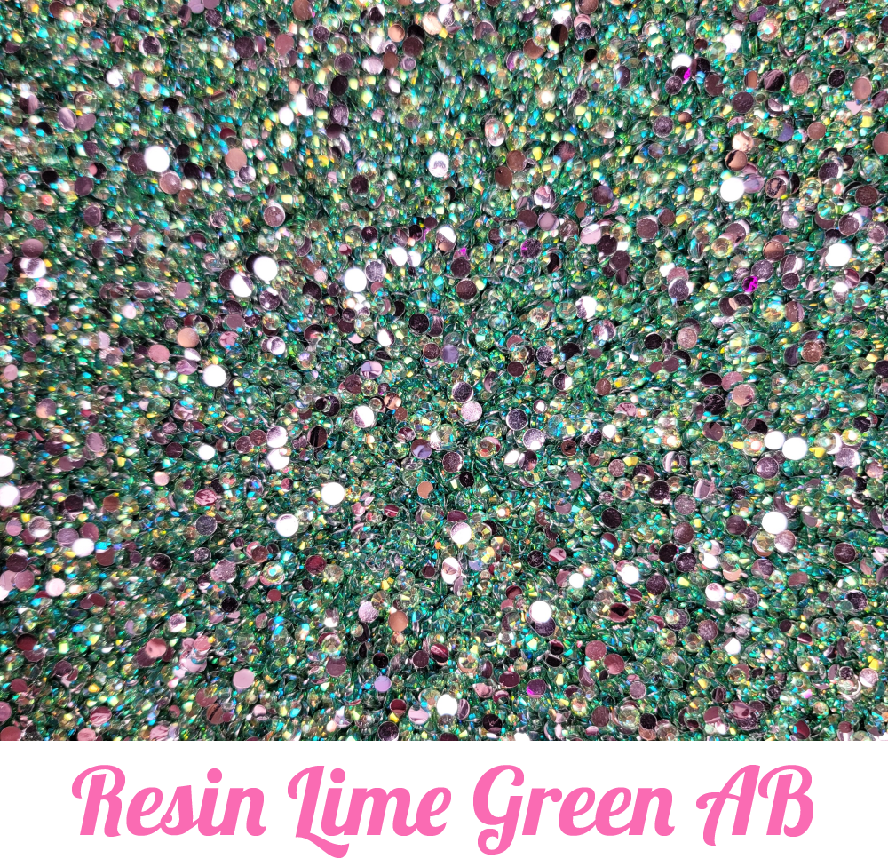 Resin AB Rhinestone Scoops for DIY