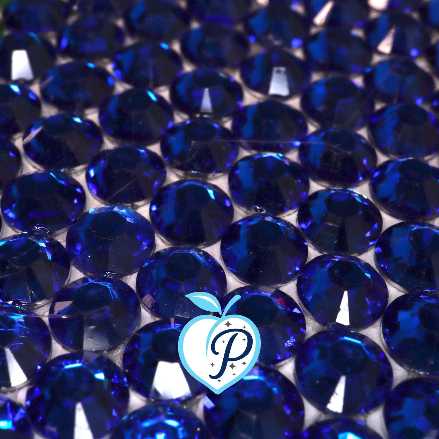 Classic Sapphire Resin Rhinestones – Sizes 2mm, 3mm, 4mm & 5mm – Flatback Craft Crystals – Ideal for Tumblers & DIY