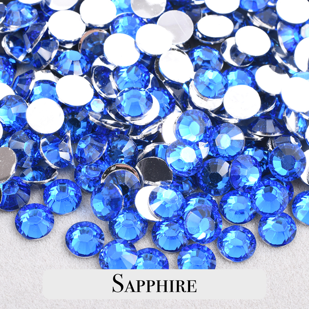 Mix Size Silverback Classic Resin Rhinestones