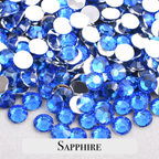 Mix Size Silverback Classic Resin Rhinestones