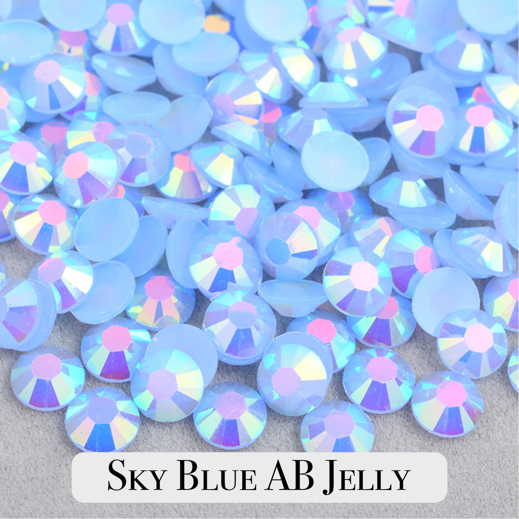 Mix Size Jelly AB Rhinestones