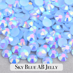 Mix Size Jelly AB Rhinestones