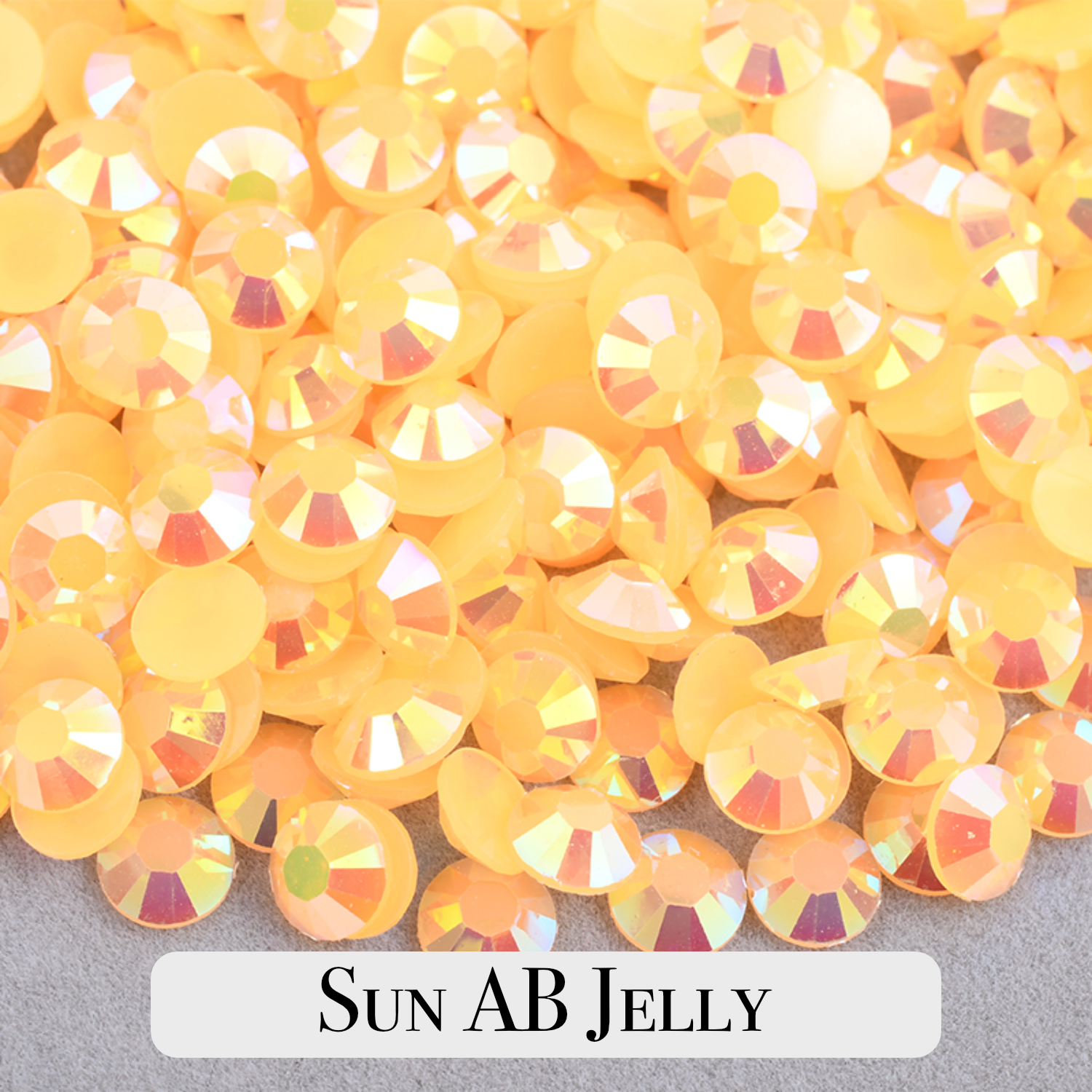 Mix Size Jelly AB Rhinestones