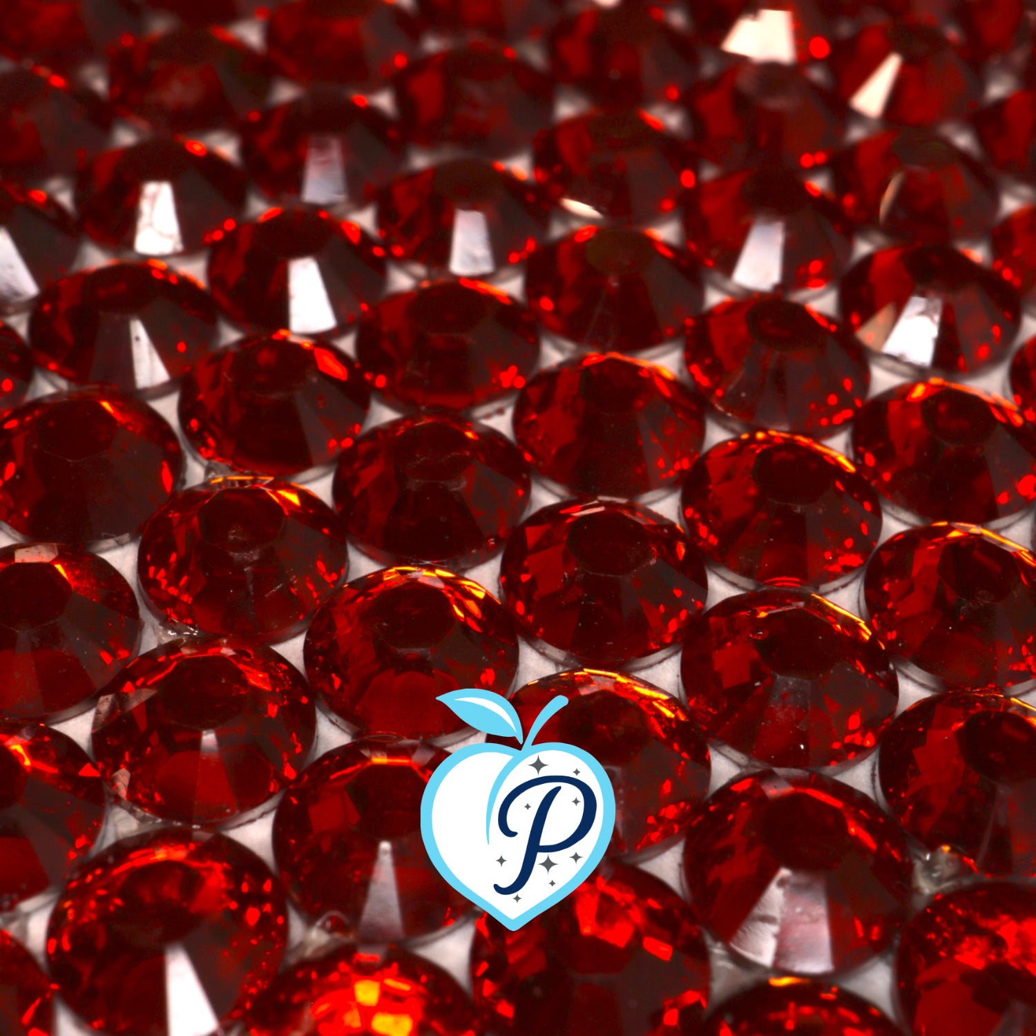 Classic Sun Red Resin Rhinestones – Sizes 2mm, 3mm, 4mm & 5mm – Flatback Craft Crystals – Ideal for Tumblers & DIY