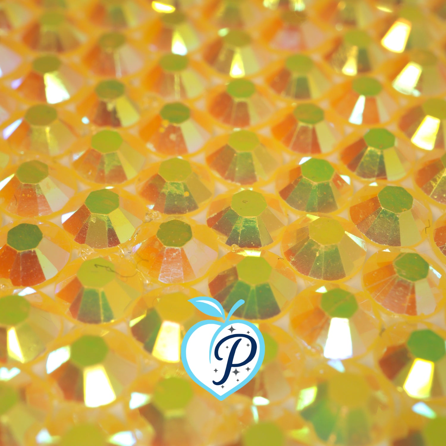 Jelly Topaz AB Resin Rhinestones – Sizes 2mm, 3mm, 4mm & 5mm – Flatback Craft Crystals – Ideal for Tumblers & DIY