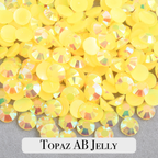 Mix Size Jelly AB Rhinestones