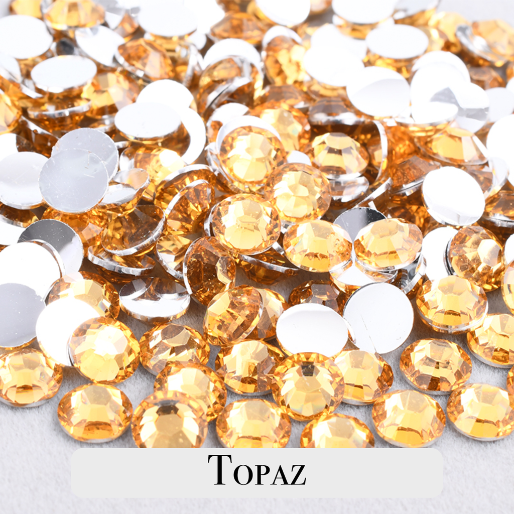 Mix Size Silverback Classic Resin Rhinestones