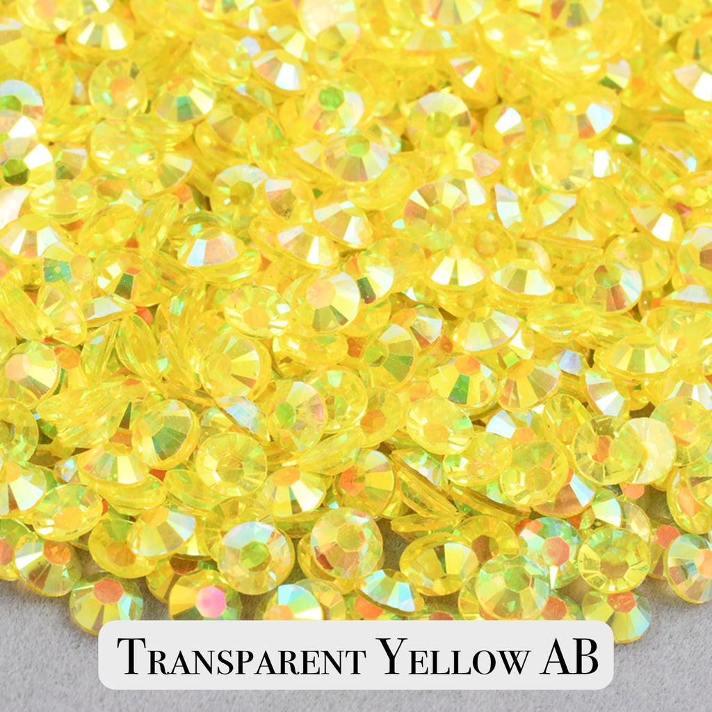 Mix Size Transparent AB Jelly Rhinestones