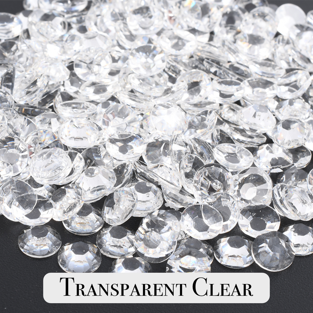 Mix Size Silverback Classic Resin Rhinestones