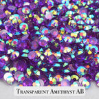 Mix Size Transparent AB Jelly Rhinestones