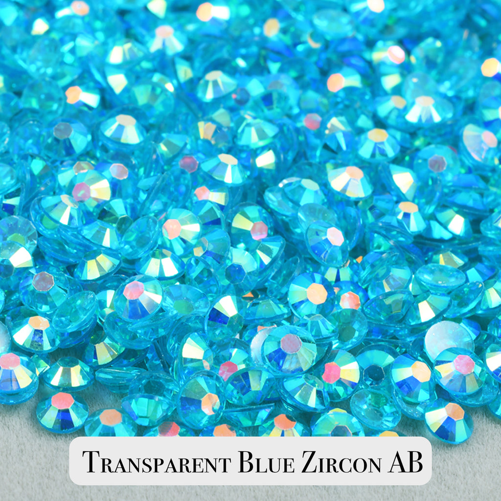 Mix Size Transparent AB Jelly Rhinestones