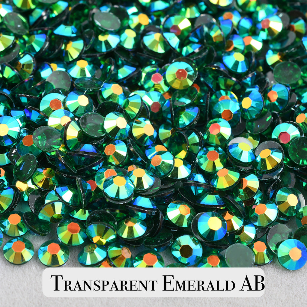 Mix Size Transparent AB Jelly Rhinestones
