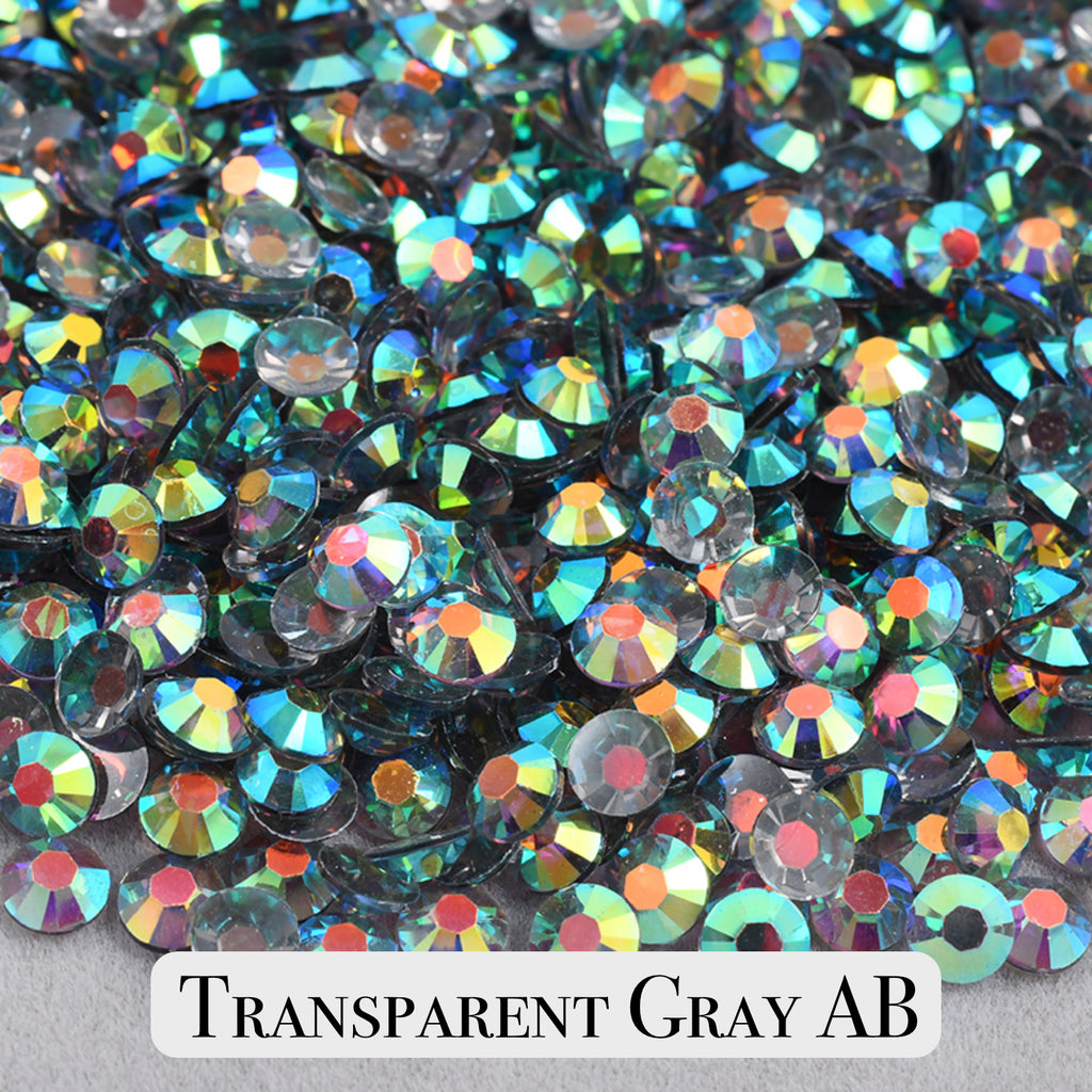 Mix Size Transparent AB Jelly Rhinestones