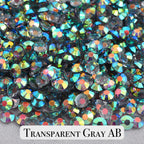 Mix Size Transparent AB Jelly Rhinestones