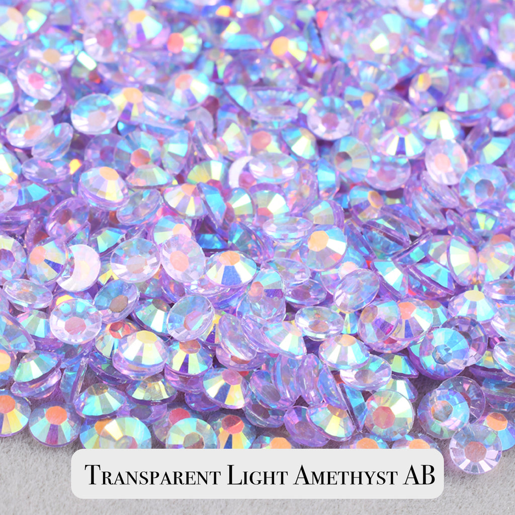 Mix Size Transparent AB Jelly Rhinestones
