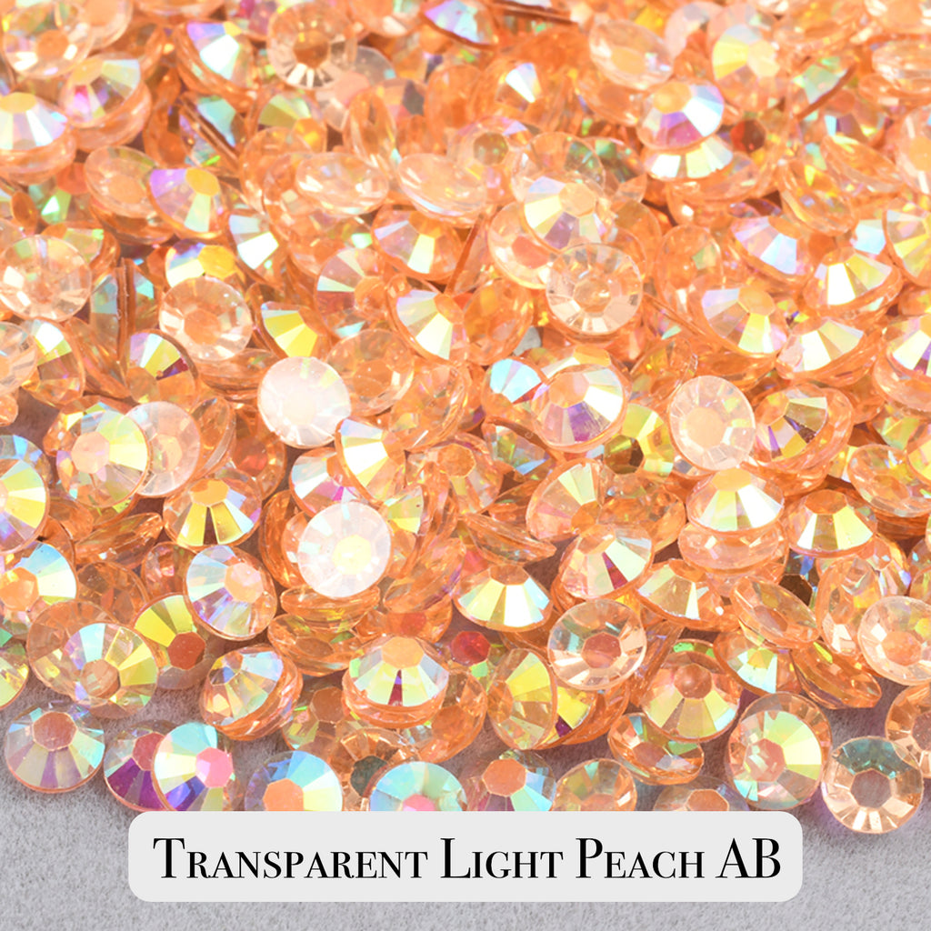 Mix Size Transparent AB Jelly Rhinestones