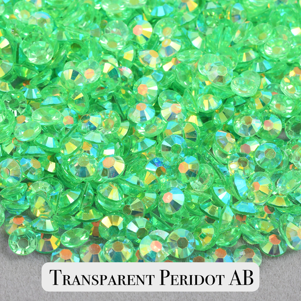 Mix Size Transparent AB Jelly Rhinestones