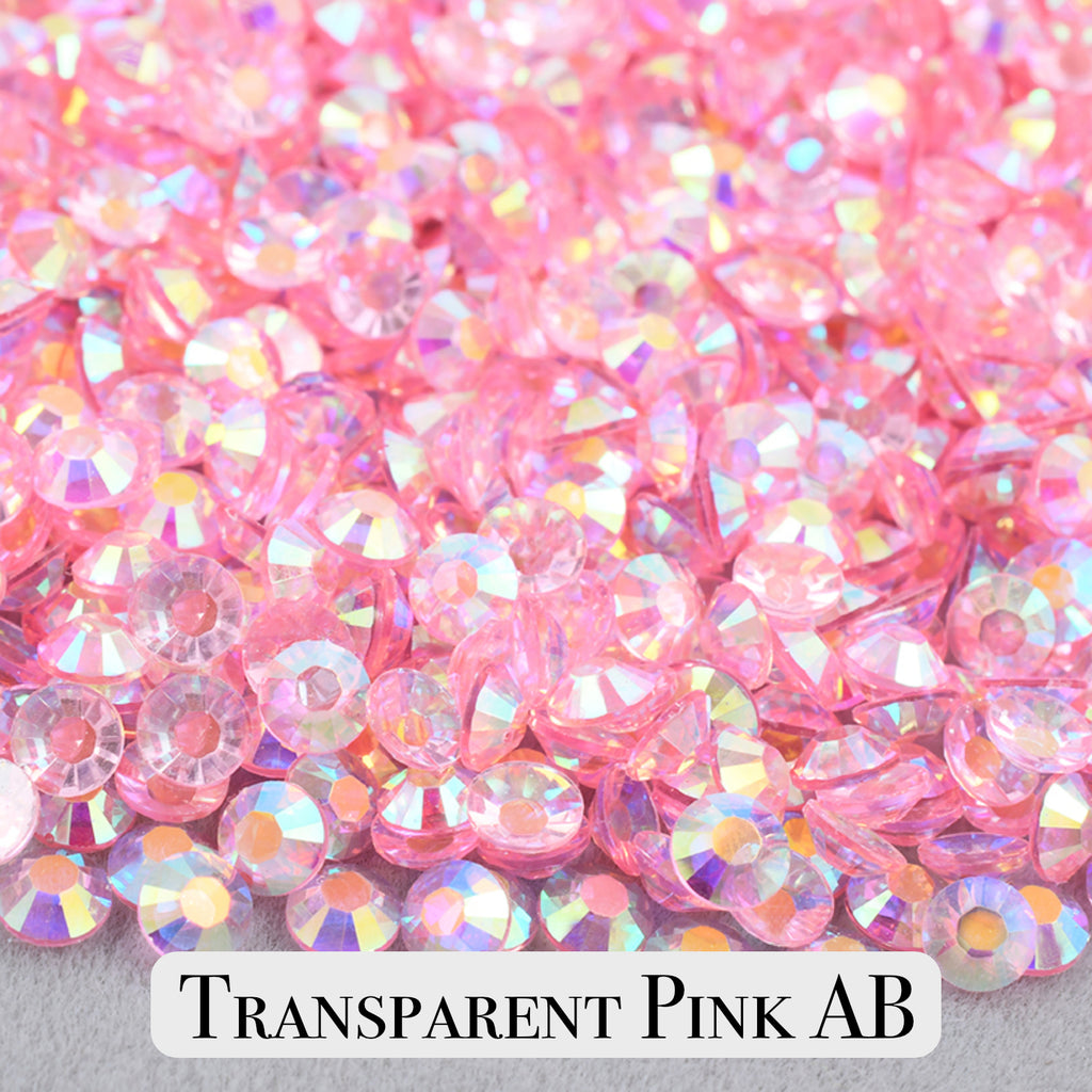 Mix Size Transparent AB Jelly Rhinestones