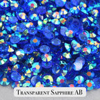 Mix Size Transparent AB Jelly Rhinestones