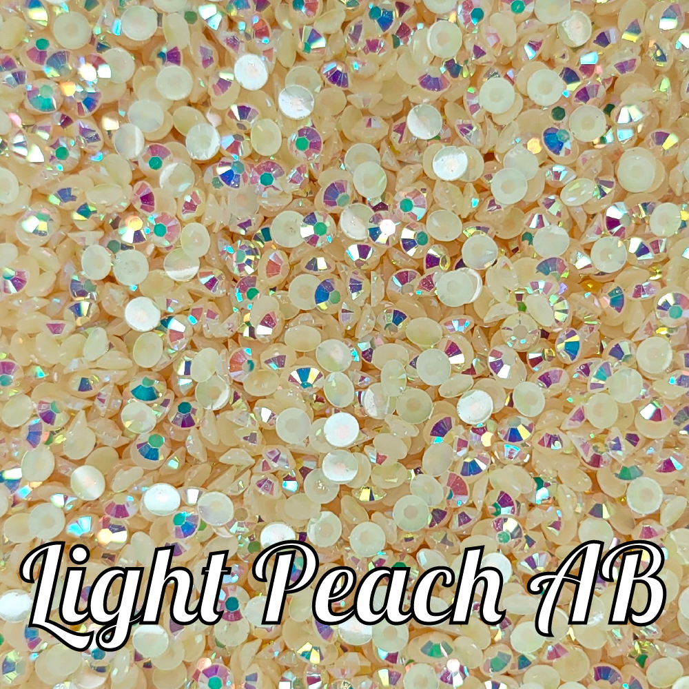 Jelly AB Resin Rhinestone Scoops