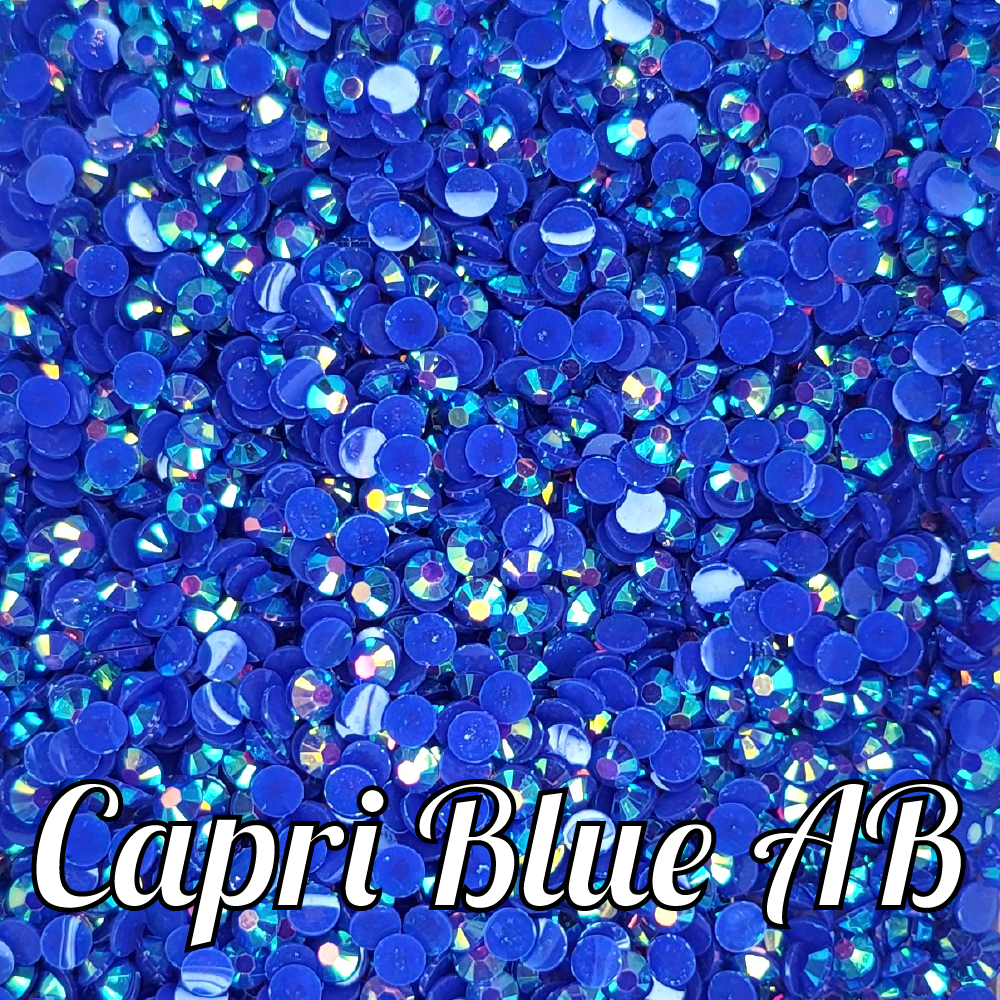 Jelly AB Resin Rhinestone Scoops