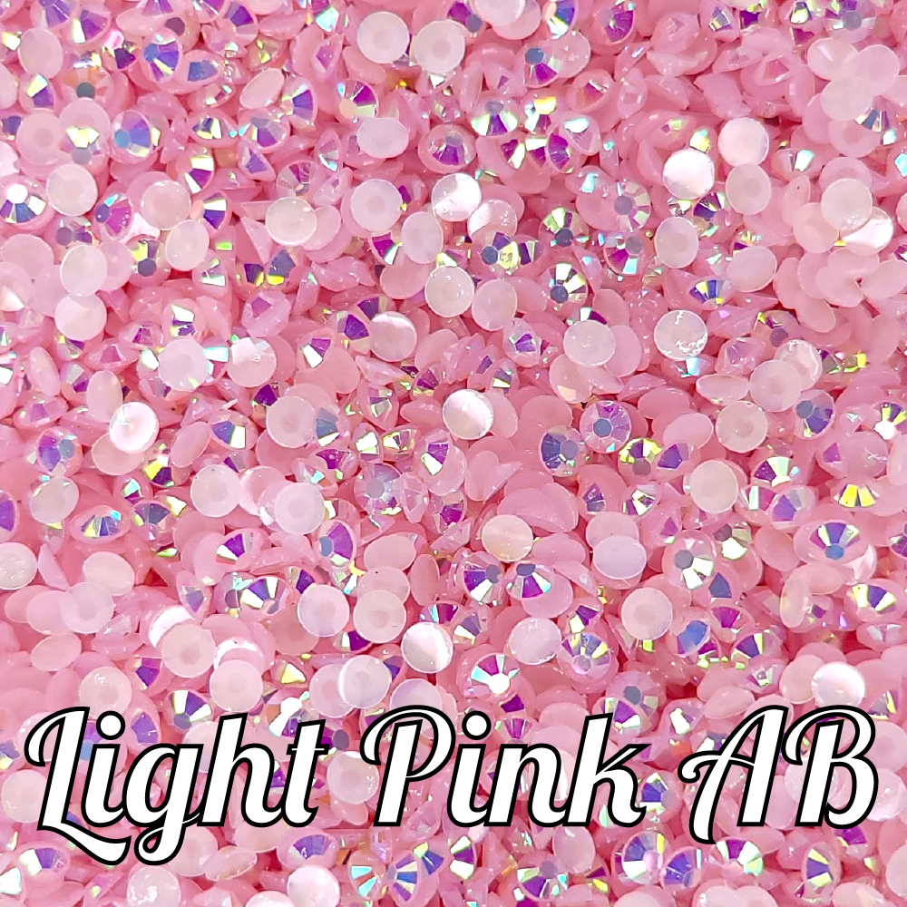 Jelly AB Resin Rhinestone Scoops
