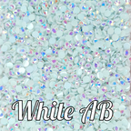 Jelly AB Resin Rhinestone Scoops