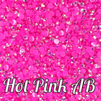 Jelly AB Resin Rhinestone Scoops