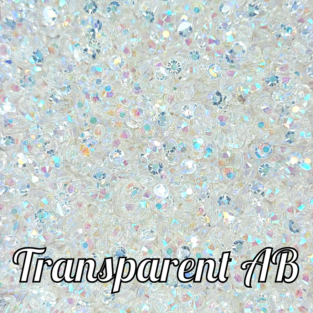 Jelly AB Resin Rhinestone Scoops