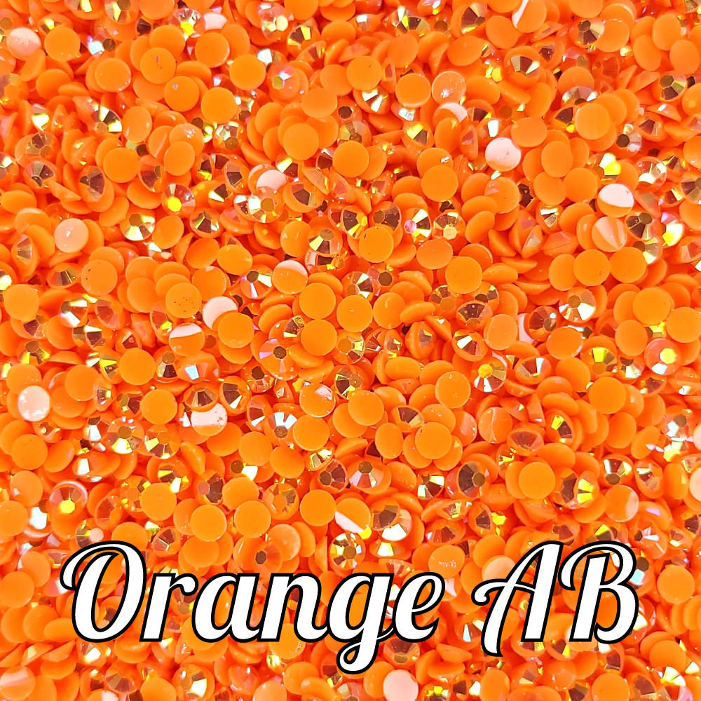 Jelly AB Resin Rhinestone Scoops