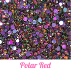 Polar Glass Rhinestone Scoops