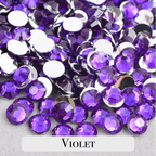 Mix Size Silverback Classic Resin Rhinestones