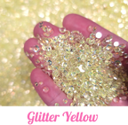 Glitter Resin Rhinestone Scoops