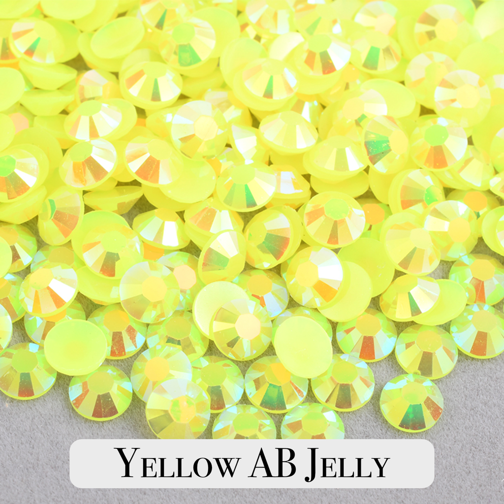 Mix Size Jelly AB Rhinestones